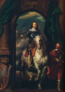シャルル1世（1600〜1649年、M de St Antoine氏、1633年、1913年） 作： Anthony van Dyck