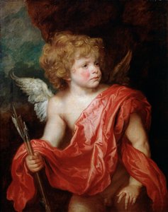 キューピッド、17世紀初頭 作： Anthony van Dyck
