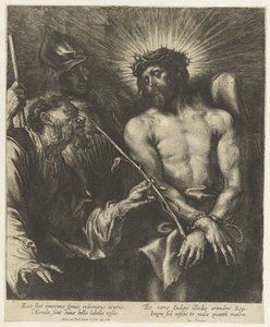 キリストの嘲笑 エクチェ・ホモ 作： Anthony van Dyck