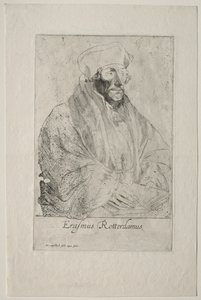 ロッテルダムのデジデリウス・エラスムス 作： Anthony van Dyck