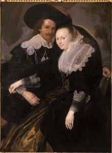 二重の肖像、c.1630 作： Anthony van Dyck