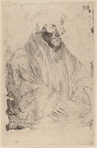 ロッテルダムのエラスムス、おそらく 16261641。 作： Anthony van Dyck