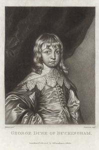 バッキンガムのジョージ公爵 作： Anthony van Dyck