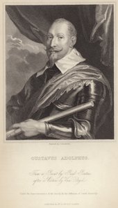 スウェーデンのグスタフアドルフ2世 作： Anthony van Dyck