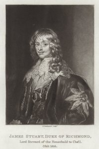 ジェームス・スチュアート 作： Anthony van Dyck