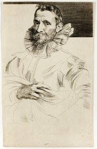 ヤン・ブリューゲル長老 作： Anthony van Dyck