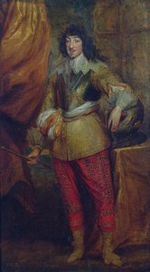 ジャンバティストガストン、ルイ13世の兄弟、オルレアン公爵（1608-60） 作： Anthony van Dyck