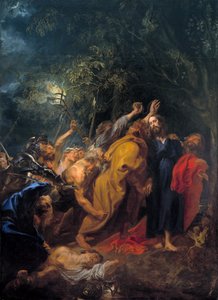 "La capture du christ" (キリストの捕縛) Peinture d