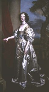 トーマス・キャリー氏と結婚したマーガレット・スミス氏は、後にハーバート夫人となる。 作： Anthony van Dyck