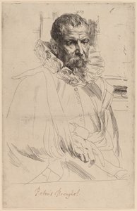 ピーター・ブリューゲル・ザ・ヤンガー、おそらく16261641。 作： Anthony van Dyck