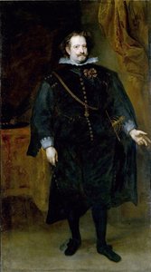 「「レガネス侯爵ディエゴ・フェリペ・デ・グスマンの肖像 (1580-1655) スペインの政治家」」 ダントーニエ (アントワーヌ、アントワーヌ、アントン) ヴァン・ダイク (1599-1641) 作 1634年頃 Dim 210x119 cm 国立西洋美術館、 東京 作： Anthony van Dyck