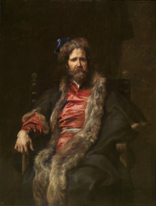 Portrait du peintre Martin Ryckaert (Maerten ou Marten Rijckaert )(Portrait of Painter Martin Ryckaert (1587-1631))アンソニー・ヴァン・ダイク（1599-1641）の絵画 1628-1630 - 木に油彩 Dim 148x113 cm Museo del Prado, Madrid 作： Anthony van Dyck