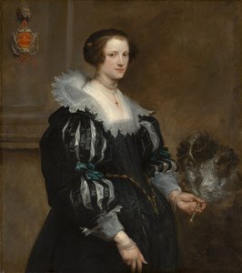 アンナウェイクの肖像、1628 作： Anthony van Dyck
