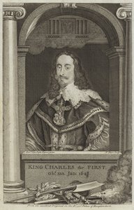 イギリスのチャールズ1世の肖像 作： Anthony van Dyck