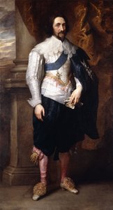 チャールズの肖像画、ビーヴィル侯爵、 作： Anthony van Dyck