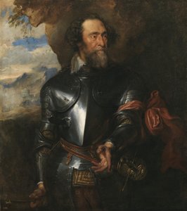 カウントヘンドリクファンデンバーグの肖像1573-1638 作： Anthony van Dyck