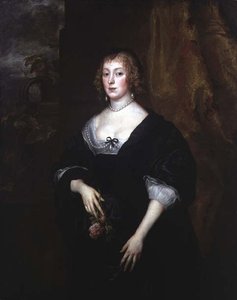 レディー・ダクレのドロシーの肖像（b.1605） 作： Anthony van Dyck