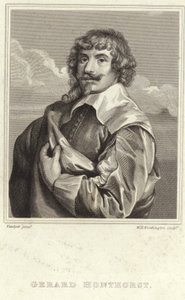 ジェラールファンホントホルストの肖像 作： Anthony van Dyck