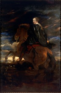 馬上のジョヴァンニ・パオロ・バルビの肖像 アントニー・ヴァン・ダイク(1599-1641)の絵画 1627 Sun.266x198 cm Mamiano di Traversetolo, Fondazione Magnani Rocca 作： Anthony van Dyck