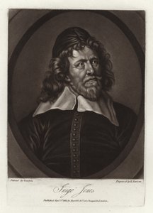 イニゴジョーンズの肖像 作： Anthony van Dyck