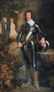 ハミルトン公ジェームズ（1606-1649）の肖像 作： アンソニー・ヴァン・ダイク