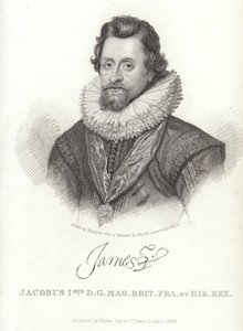 イングランドとアイルランドのジェームズ1世の肖像 作： Anthony van Dyck