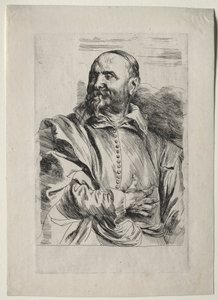 ヤン・スネリンクスの肖像 作： Anthony van Dyck