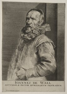 Jan de Wael Neversの肖像。 作： Anthony van Dyck