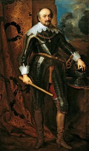 ナッソー・ジーゲン1583-1638、1617年のジョン8世の肖像。 作： Anthony van Dyck