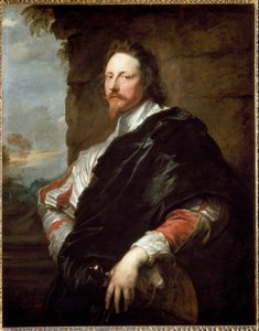 ニコラ・ラニエの肖像（油彩・キャンバス 作： Anthony van Dyck