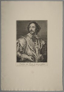 ポール・デュ・ポンの肖像 作： Anthony van Dyck