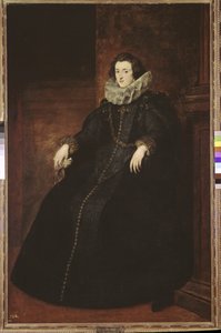 ポリチェーナ スピノーラの肖像 作： Anthony van Dyck