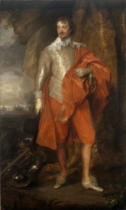 ロバート・リッチの肖像、第2ウォーリック伯爵1587-1658、1632〜1641年 作： Anthony van Dyck