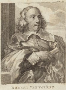 ロバートファンフェルストの肖像 作： Anthony van Dyck