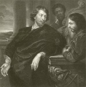 ルーベンスの肖像 作： Anthony van Dyck
