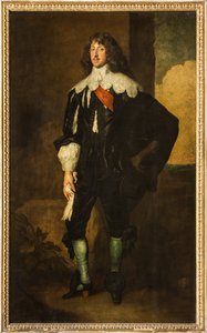 第3代デボンシャー伯爵ウィリアム・キャベンディッシュの肖像 1638年頃（油彩・キャンバス