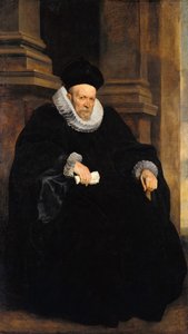 ジェノベーゼ紳士の肖像 作： Anthony van Dyck