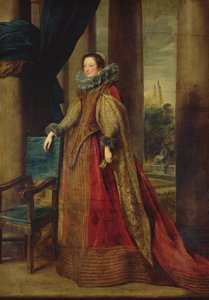 侯爵夫人ジェロミナスピノーラドリアデジェネスと推定される女性の肖像画