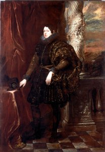 スピノーラ家の紳士の肖像、または若い貴族の肖像 絵画 アントニー・ヴァン・ダイク（1599-1641） 1623-1625年 約Sun.243x170 cm ゲネス、ガレリア・ディ・パラッツォ・ロッソ 作： Anthony van Dyck