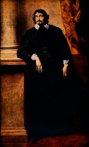 アッベ・スカグリアの肖像、1634年 作： Anthony van Dyck
