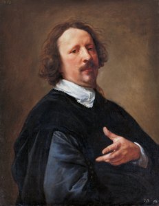 画家ガスパール・ド・クレイエの肖像（1584-1669年） 作： アンソニー・ヴァン・ダイク