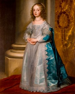 メアリー・スチュアート王女 作： Anthony van Dyck