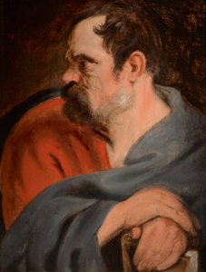 聖マティアス 作： Anthony van Dyck