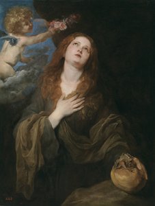 聖ロザリア 作： Anthony van Dyck