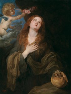 聖ロザリア 作： Anthony van Dyck
