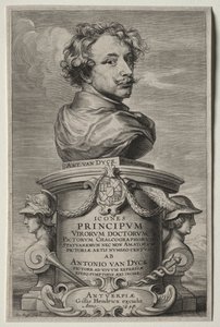 自画像 作： Anthony van Dyck