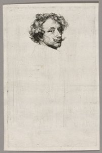 自画像 作： Anthony van Dyck