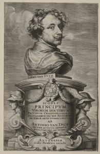 自画像 作： Anthony van Dyck