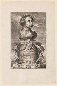 アンソニー・ヴァン・ダイクの自画像 作： Anthony van Dyck
