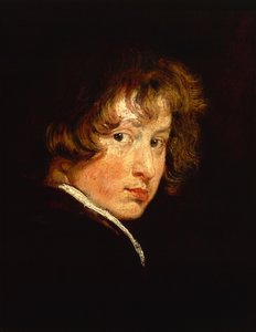 16歳の時の自画像 作： Anthony van Dyck